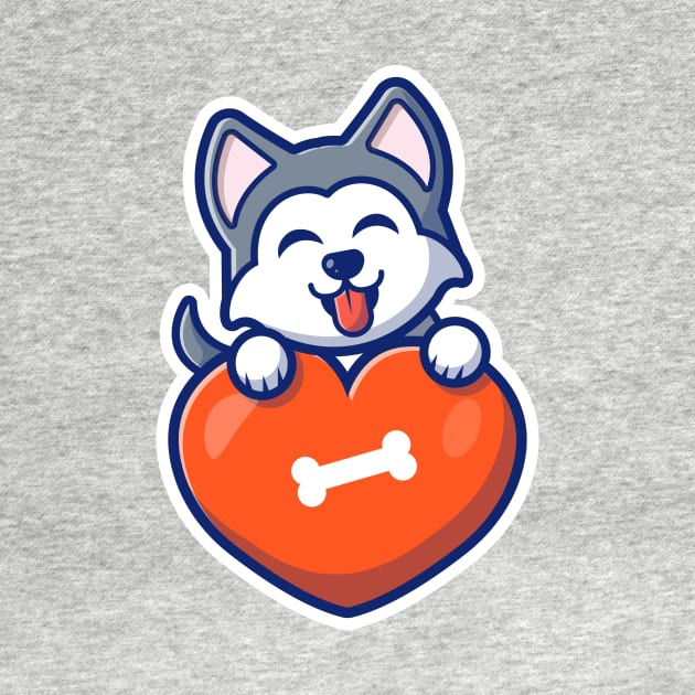 Cute husky dog by Catalyst Labs